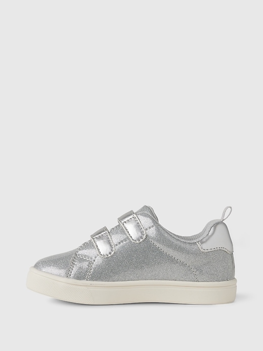 Image number 5 showing, Baby & Toddler Metallic Glitter Sneaker