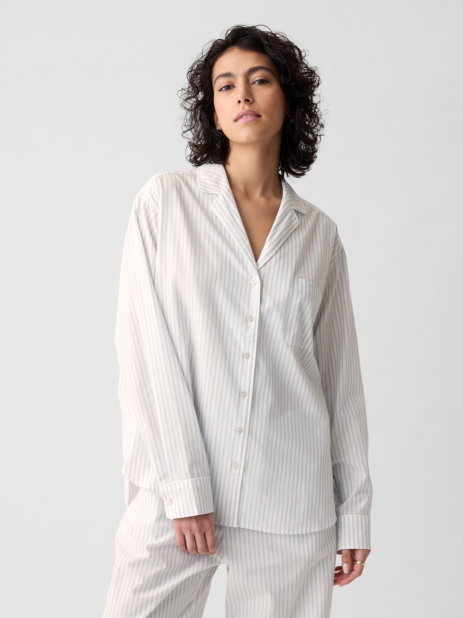 Poplin PJ Shirt