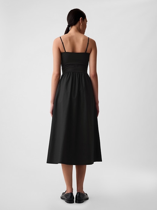 Mixed Media Midi Dress | Gap