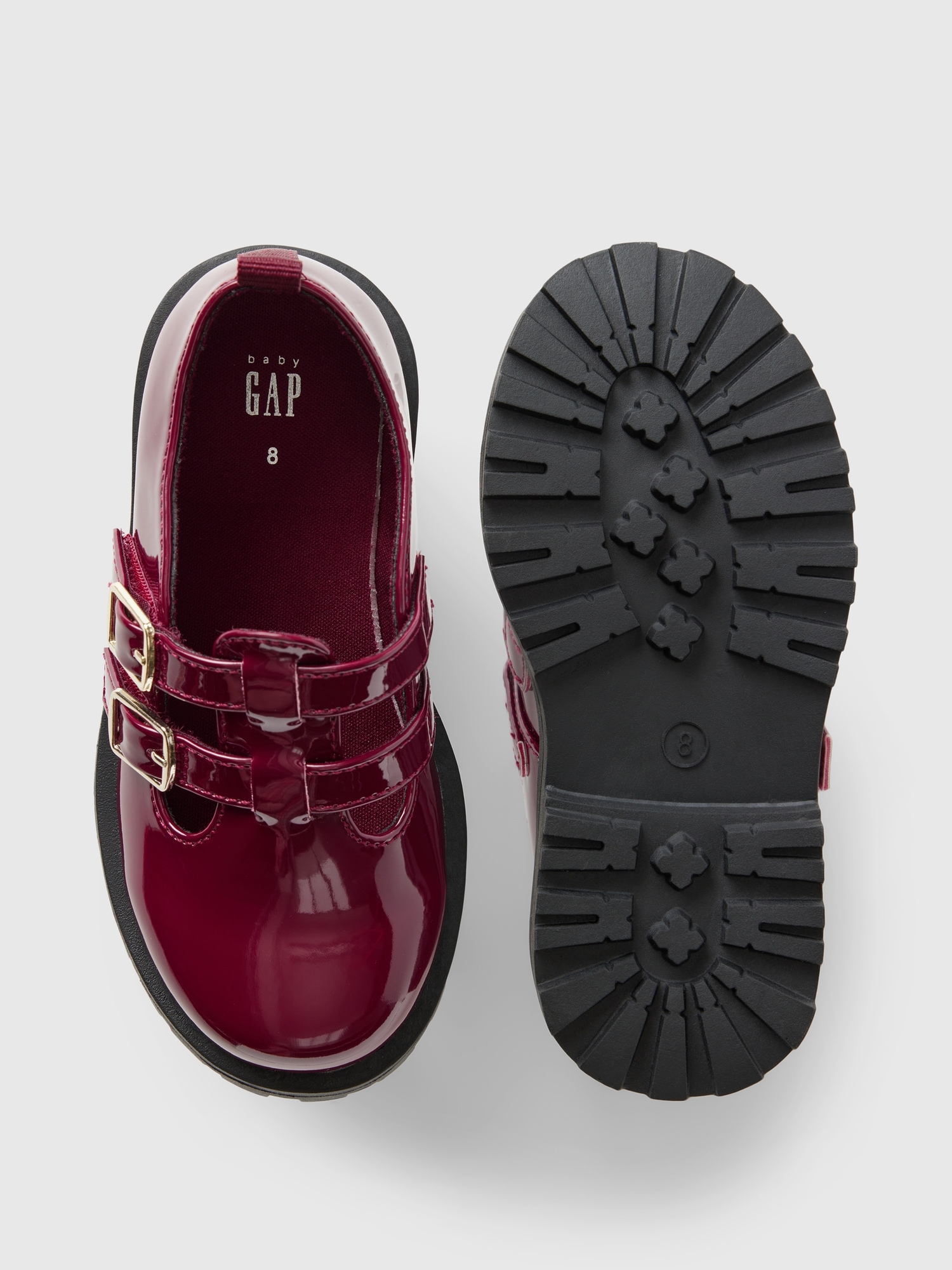 Baby Double Strap Loafers by Gap Red Size 9