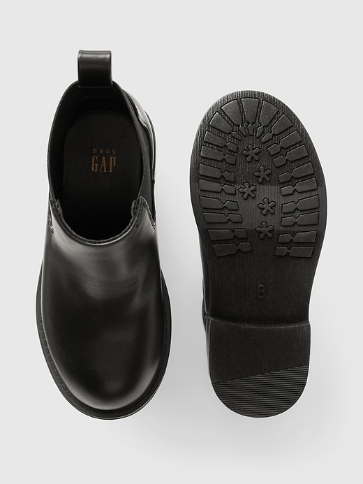 Image number 3 showing, Baby & Toddler Vegan Leather Ankle Boots