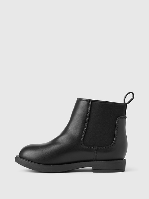 Image number 5 showing, Baby & Toddler Vegan Leather Ankle Boots