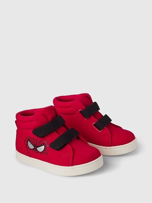Image number 2 showing, Baby & Toddler Marvel Superhero High-Top Sneakers