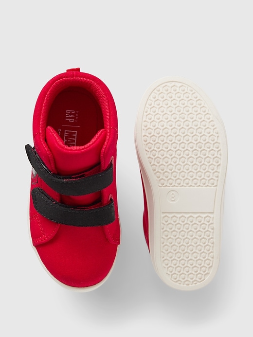 Image number 3 showing, Baby & Toddler Marvel Superhero High-Top Sneakers