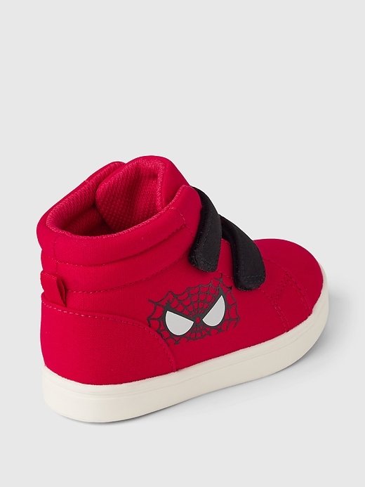Image number 4 showing, Baby & Toddler Marvel Superhero High-Top Sneakers