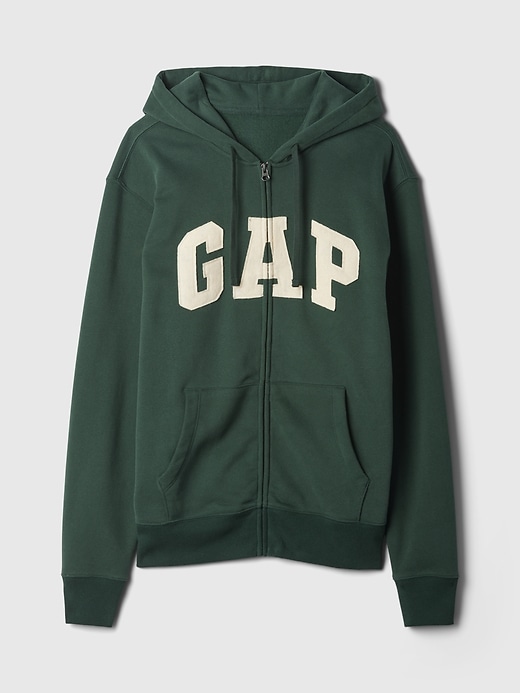 Image number 5 showing, Adult VintageSoft Arch Logo Zip Hoodie