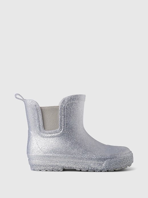 Image number 1 showing, Baby & Toddler Glitter Rain Boots