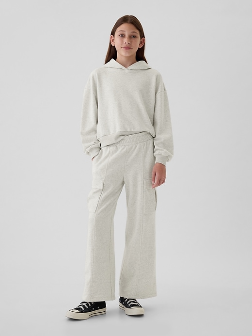 Image number 3 showing, Kids VintageSoft Cropped Hoodie