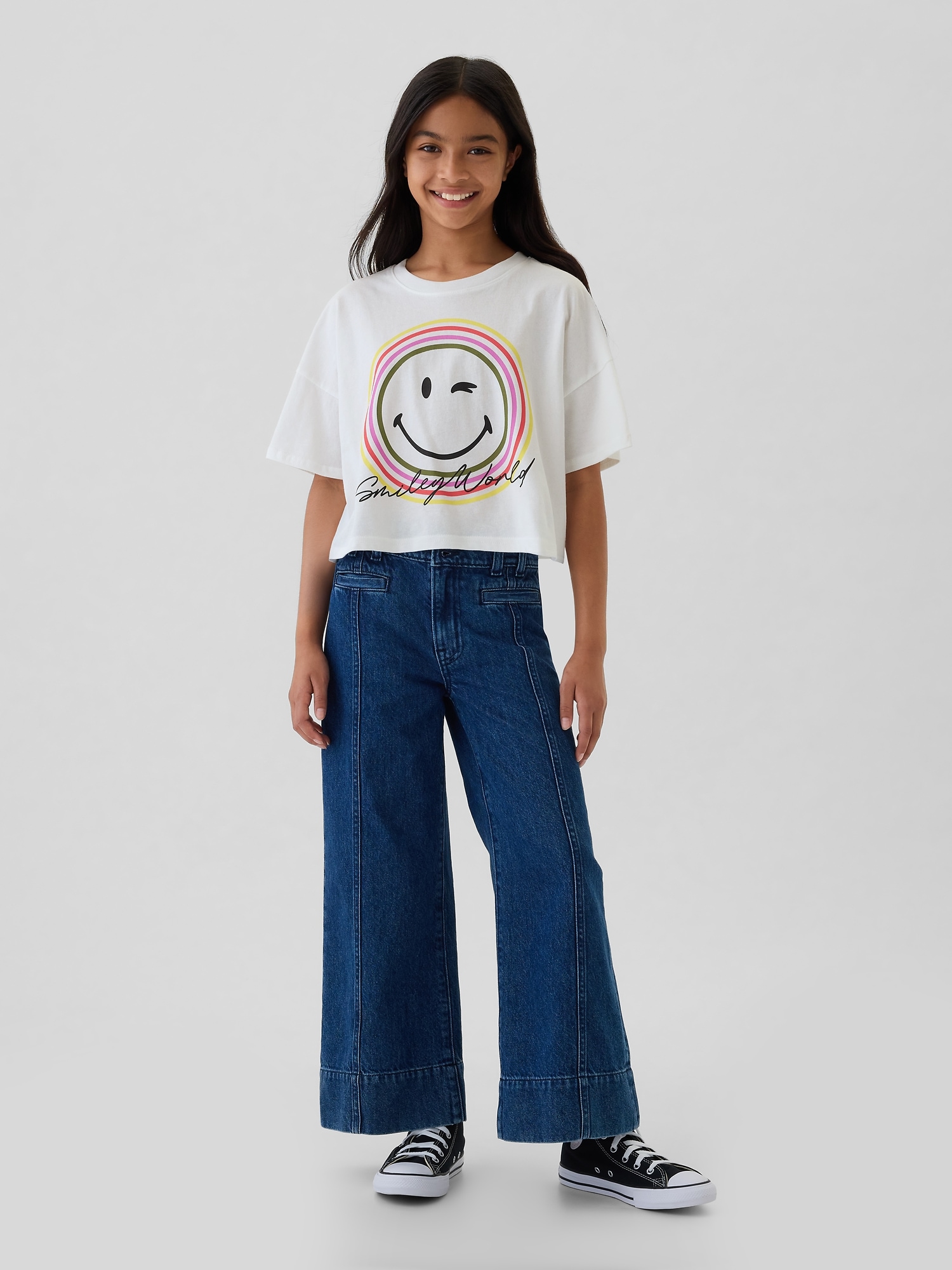 Kids Boxy Graphic T-Shirt