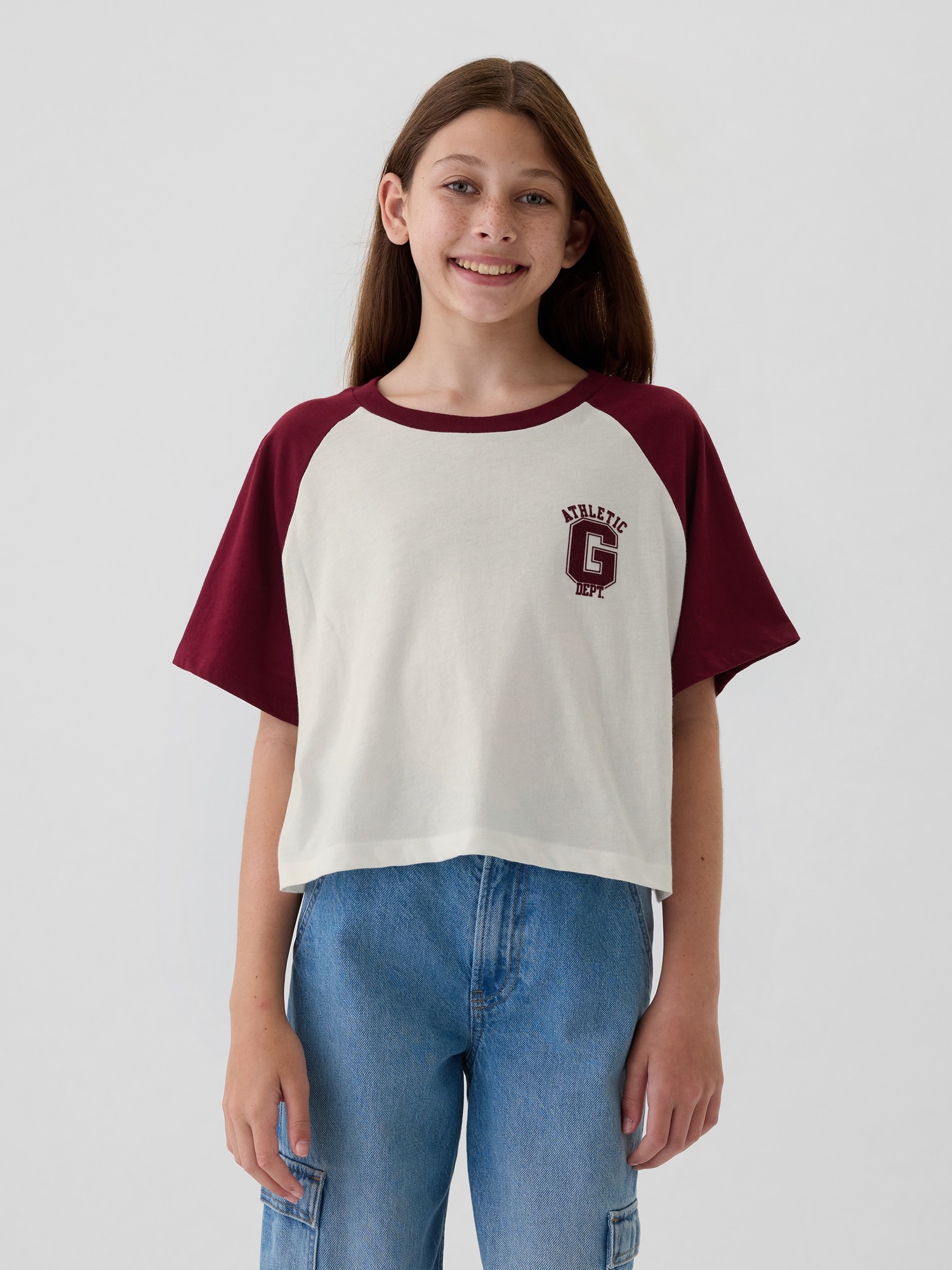 Raglan Sleeve Tee | Gap
