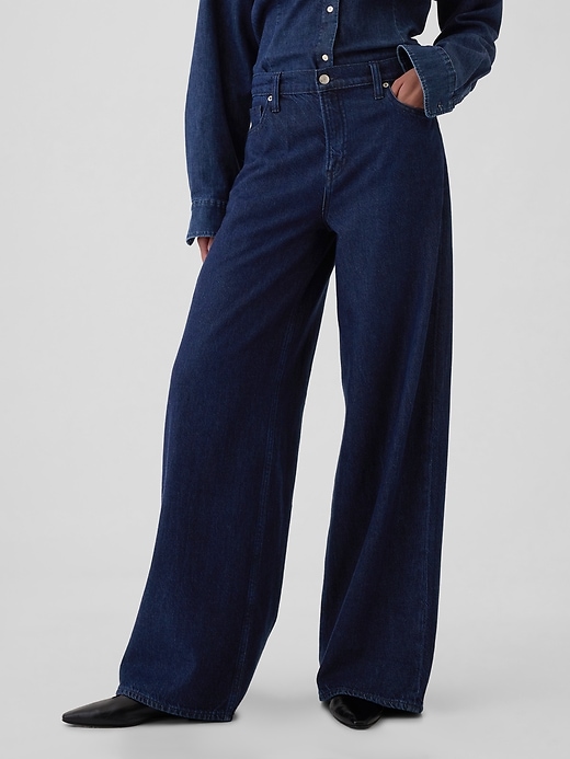Image number 2 showing, Mid Rise UltraSoft Baggy Jeans
