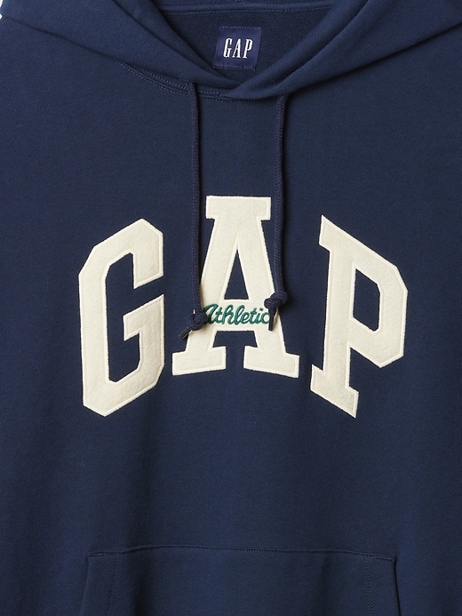 Image number 4 showing, GapHeritage Heavyweight Logo Hoodie