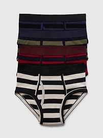 View large product image 1 of 1. Kids Organic Cotton Briefs (4-Pack)