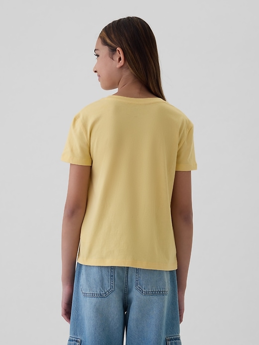 2 of 8 showing, with the color new chamois of product Kids Graphic T-Shirt