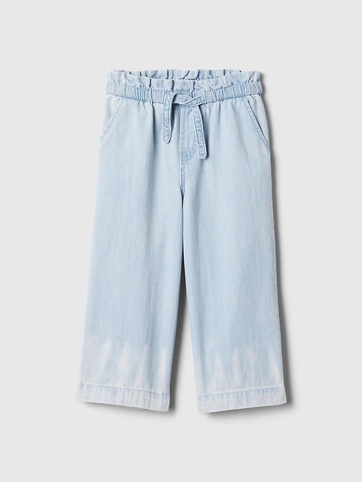 1 of 8 showing, with the color marble wash of product Baby & Toddler Paperbag Pull-On Pants