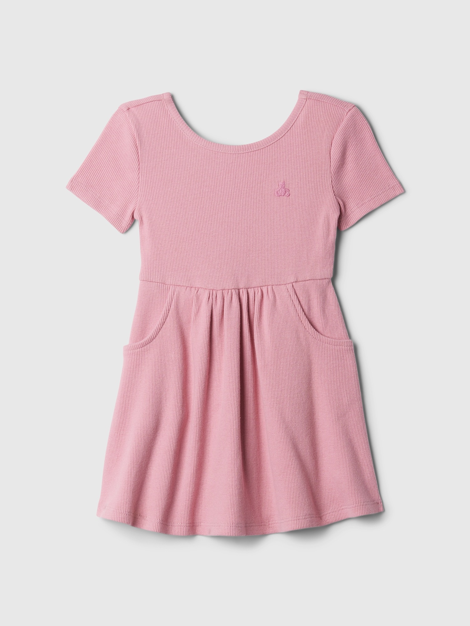 Gap Baby Mix And Match Skater Dress In Elle Pink