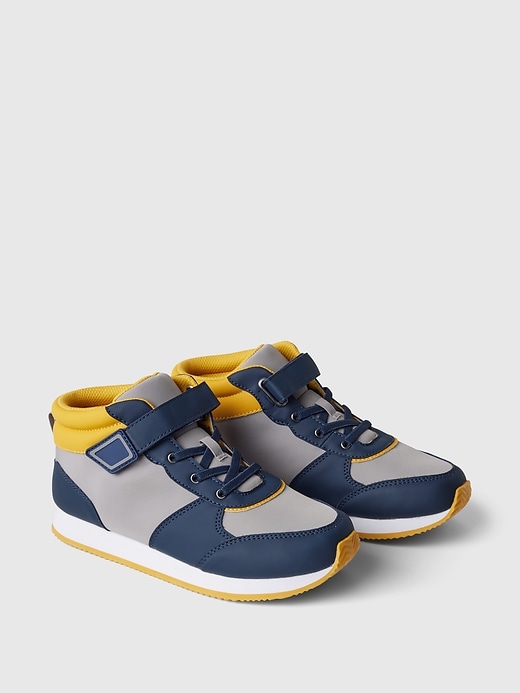 2 of 8 showing, with the color multi of product Kids Colorblock Sneakers