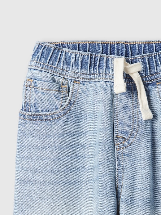 Image number 3 showing, Baby & Toddler UltraSoft Pull-On Baggy Jeans