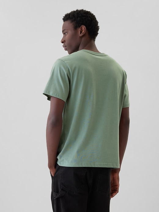 2 of 8 showing, with the color dark forest of product Biggie Graphic T-Shirt