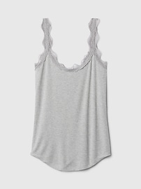 Mini Rib Lace PJ Tank Top