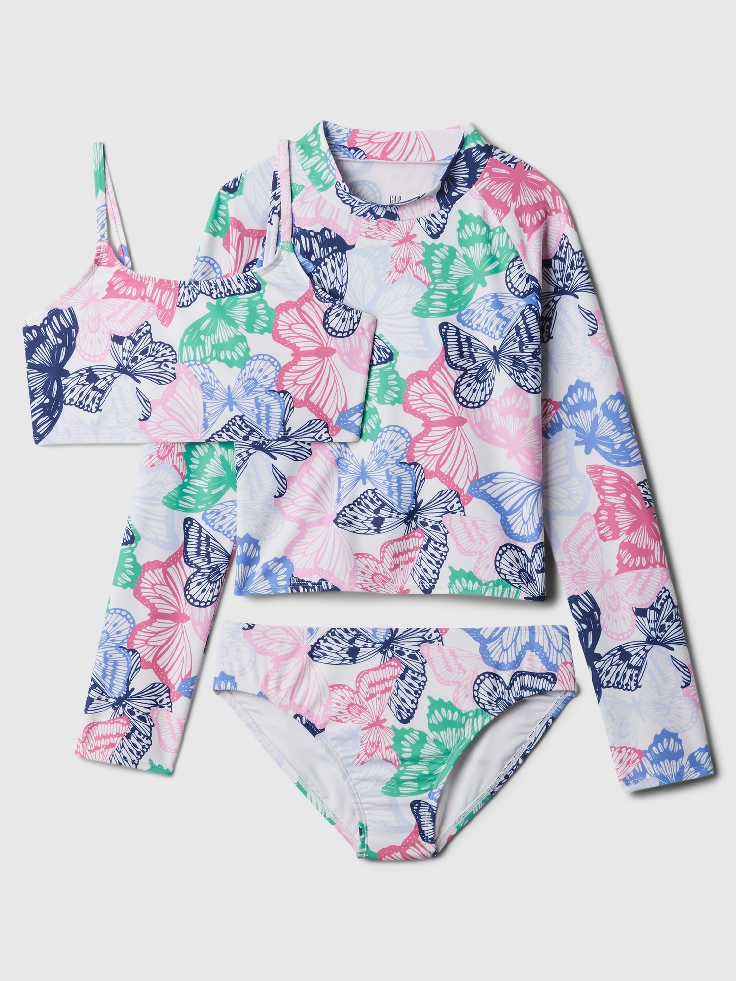 Kids Rash Guard Swim Three-Piece