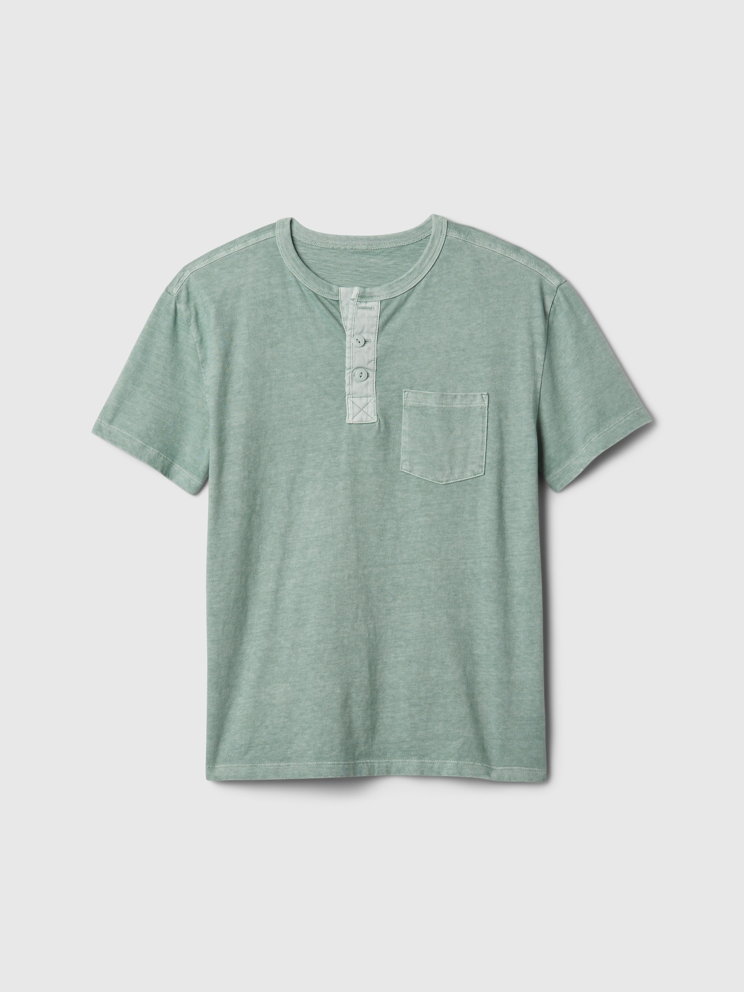 Kids Vintage Henley T-Shirt