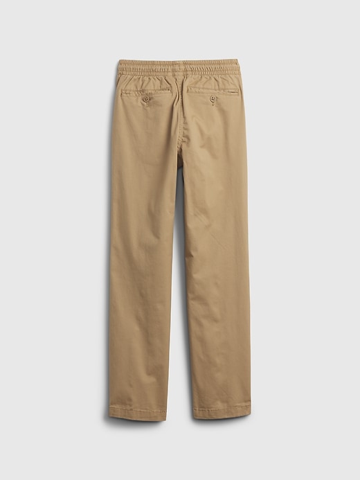 Image number 2 showing, Kids Uniform Pull-On Straight Khakis