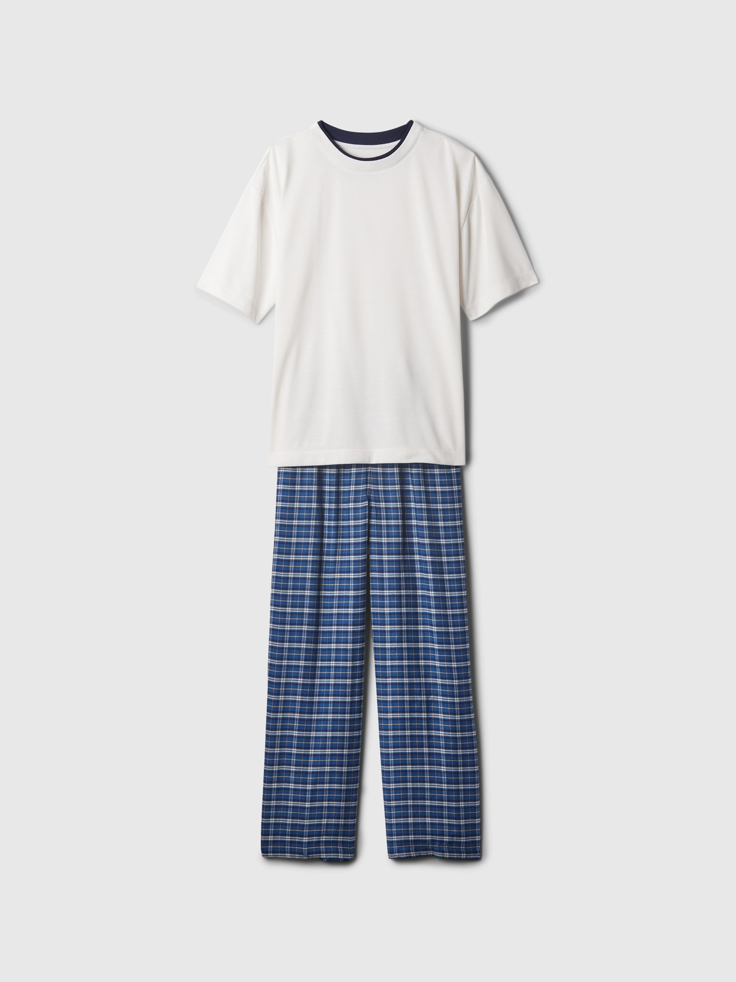 Kids Recycled Flannel PJ Set