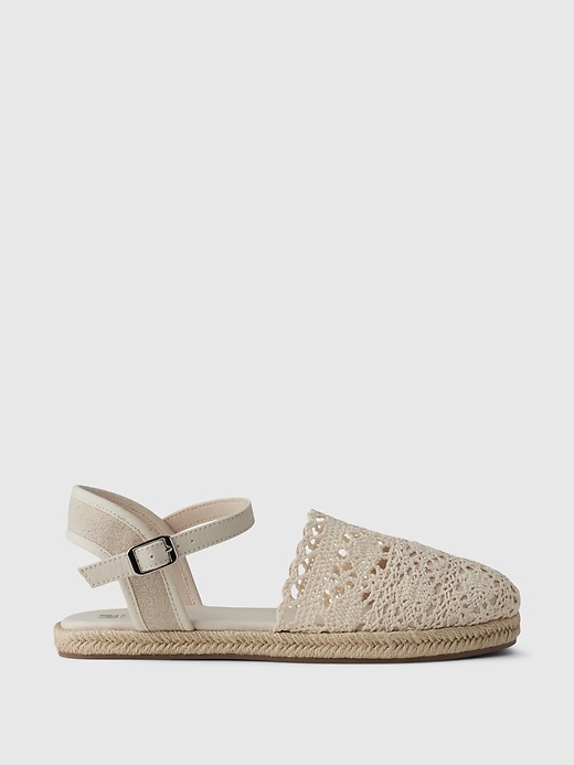 Image number 1 showing, Kids Crochet Espadrilles