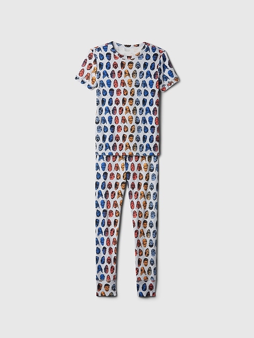 1 of 8 showing, with the color avengers of product GapKids &#124 Marvel Organic Cotton PJ Set