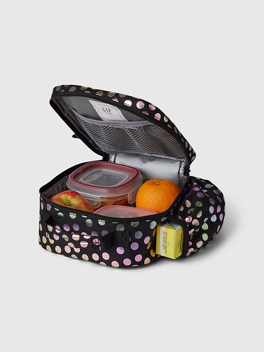 2 of 8 showing, with the color true black of product Kids Recycled Lunch Box