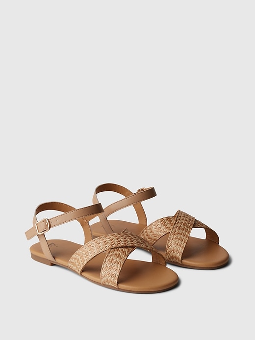 2 of 8 showing, with the color antique beige of product Kids Sandals