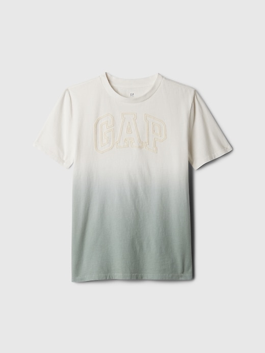 1 of 8 showing, with the color sage of product Kids Logo T-Shirt