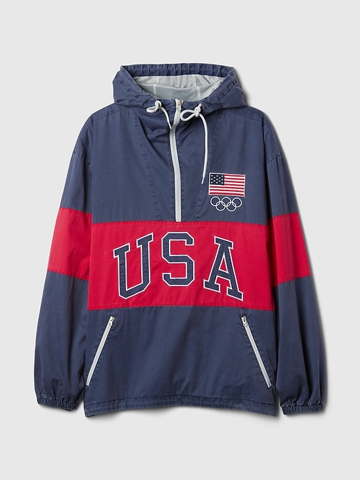 Team USA Oversized Anorak Jacket | Gap Team USA Oversized Anorak Jacket | Gap