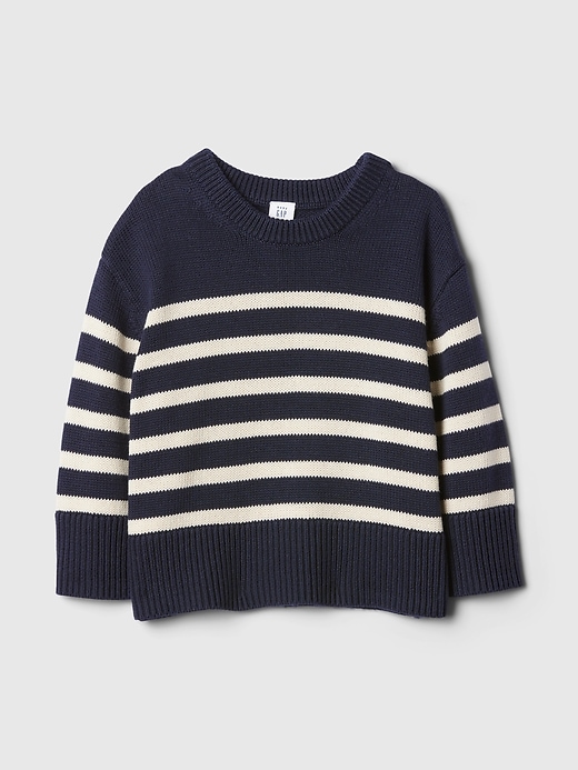 Image number 1 showing, Baby & Toddler 24/7 Split-Hem Sweater