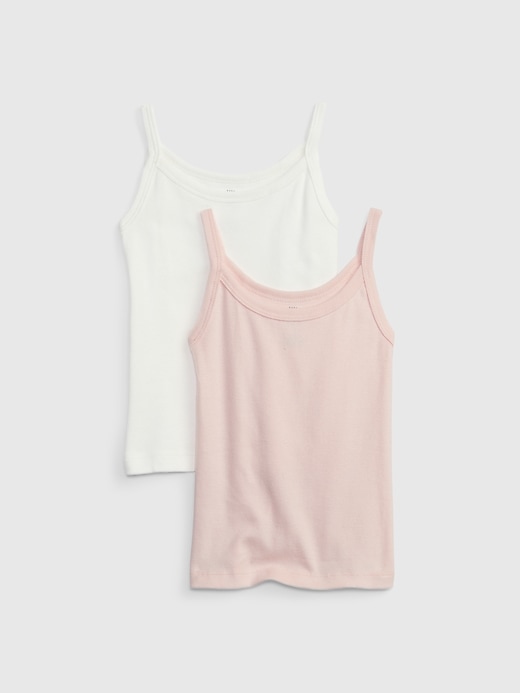 Image number 1 showing, Baby & Toddler Organic Cotton Tank Top (2-Pack)