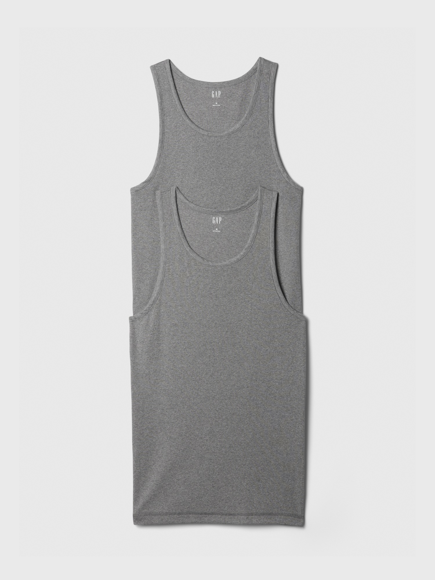 Мужские топы Gap Rib Tank Top (2-Pack)