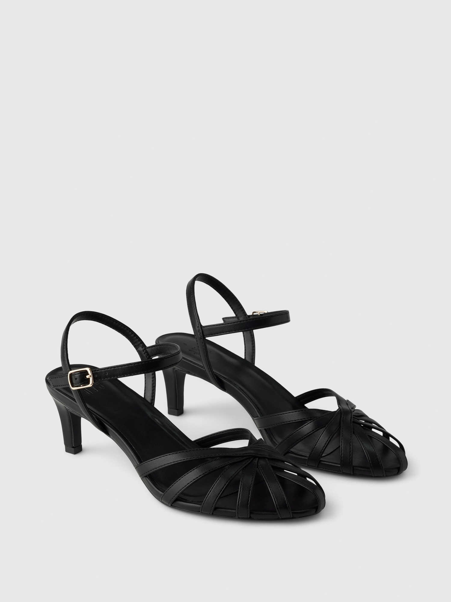 Женские туфли Gap Cage Heels, цвет: Насыщенный чёрный — фото 2