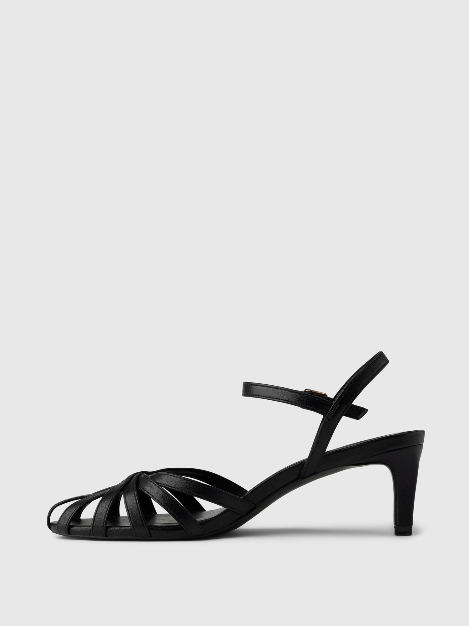 Женские туфли Gap Cage Heels, цвет: Насыщенный чёрный — фото 5