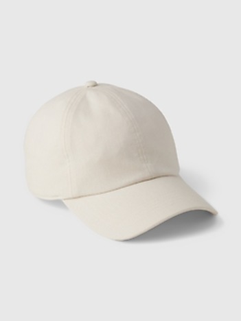Linen-Cotton Baseball Hat