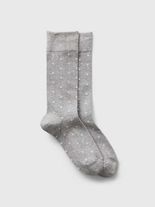 View large product image 1 of 2. Print Dress Socks