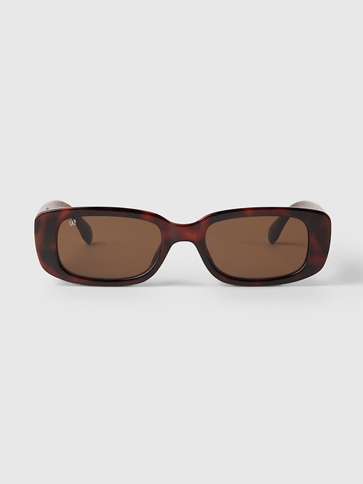 Retro Rectangular Sungalsses | Gap display picture 1