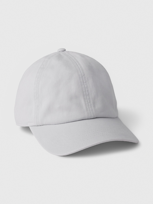 View large product image 1 of 1. Organic Cotton Washed Baseball Hat