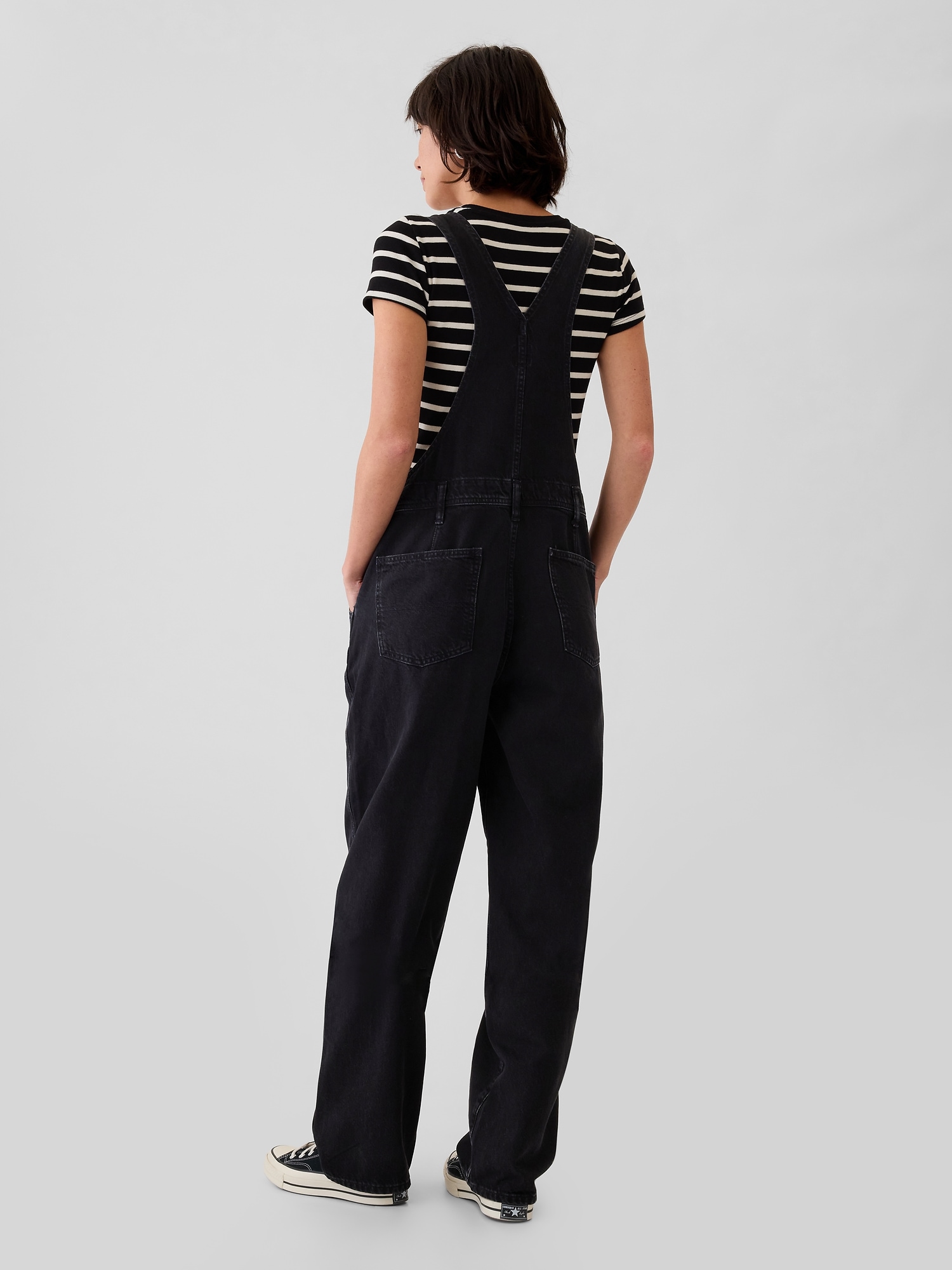 Женские комбинезоны Gap '90s Loose Overalls — фото 4