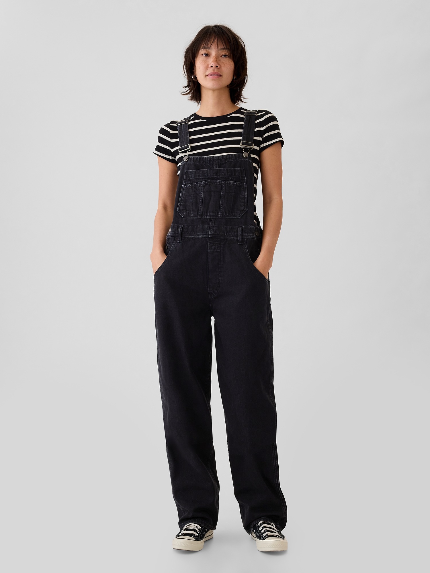  90s Loose Overalls Gap