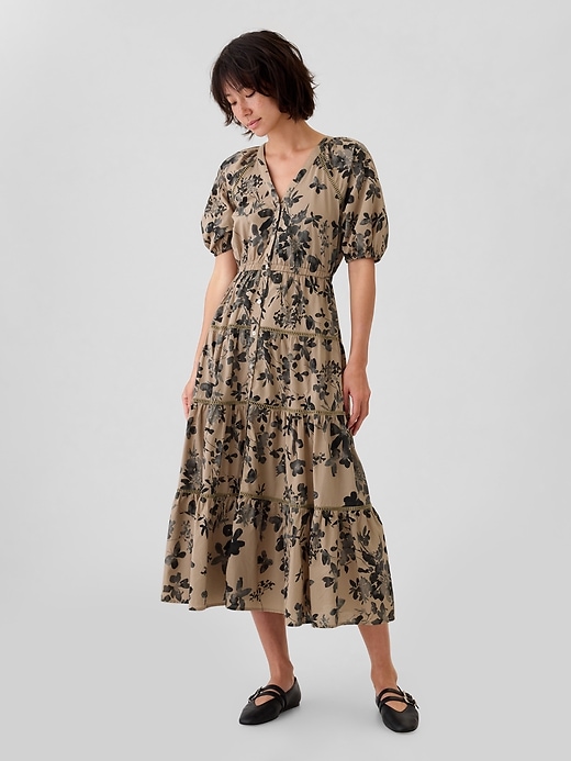Tiered Maxi Shirtdress | Gap Tiered Maxi Shirtdress | Gap