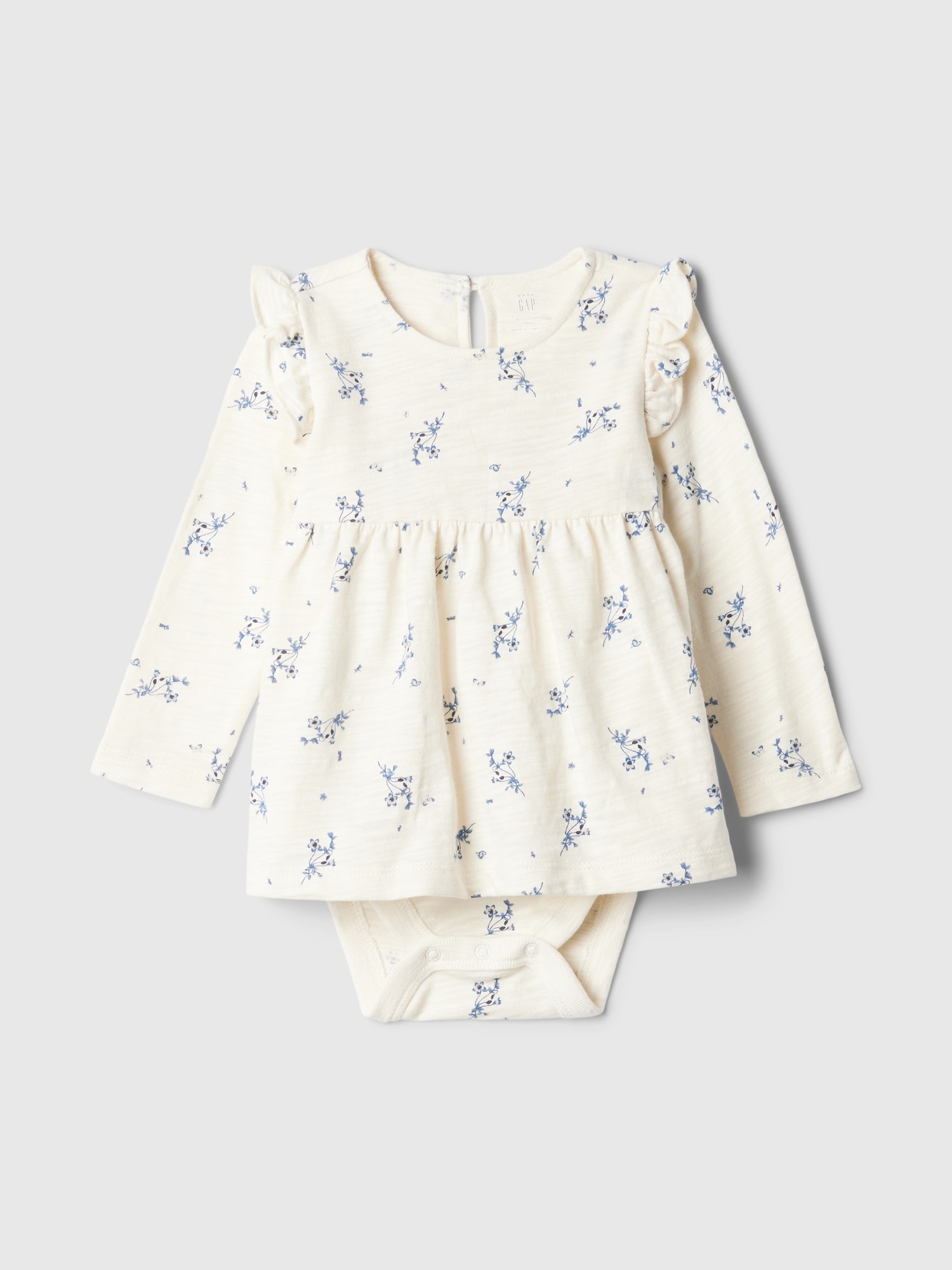 Baby Floral Bodysuit Dress