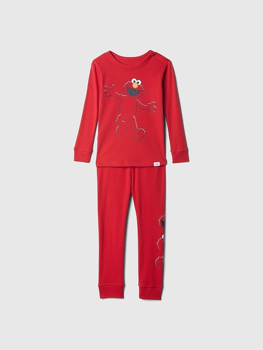 Image number 1 showing, Baby & Toddler Organic Cotton Sesame Street PJ Set