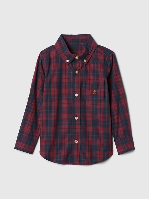 Image number 1 showing, Baby & Toddler Poplin Shirt