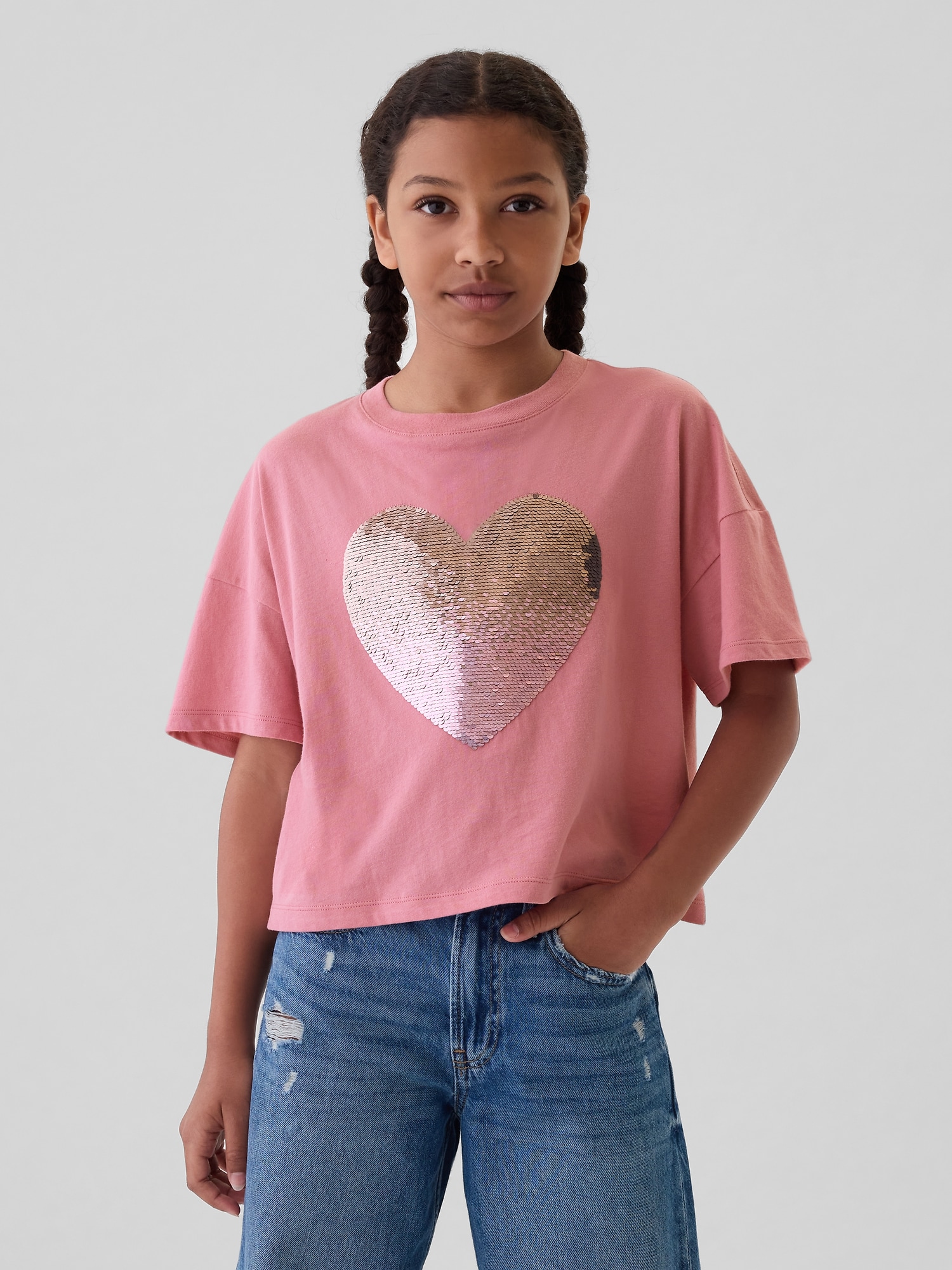 Kids Boxy Raglan T-Shirt